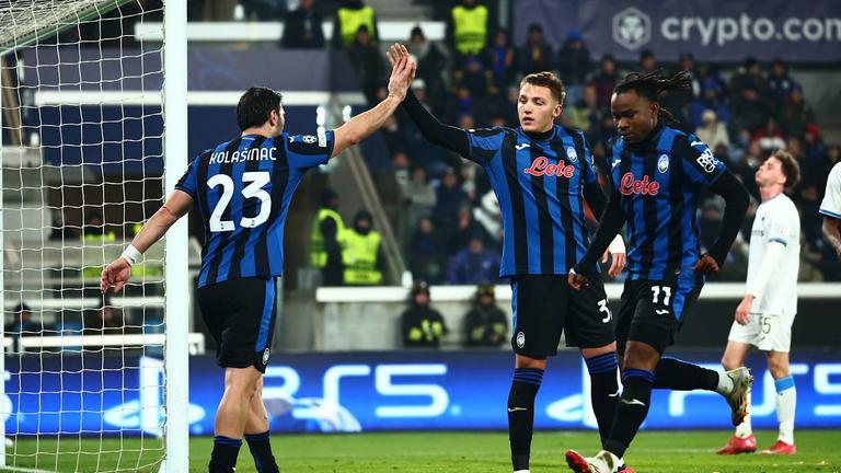 kolasinac e retegui-UCL knockout play-off second leg match between Atalanta and Club Brugge_0037