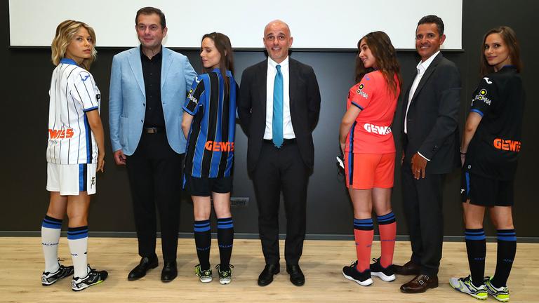 Presentazione maglie Atalanta 2021-2022, Gewiss