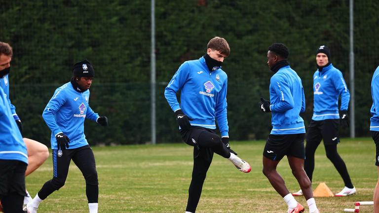 palestra-during training session ahead of the UCL match between Atalanta and Club Brugge_0018