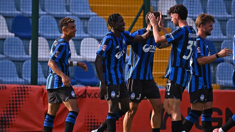 Cisse Moustapha goal 0-1 esultanza - Giana Erminio vs Atalanta U23 16-08-2025 088