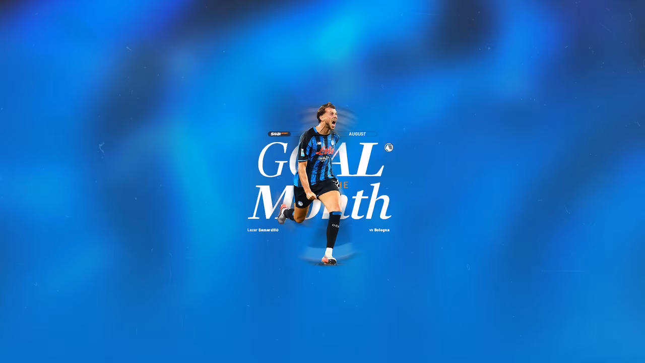 It’s Laki time: Samardžić claims the Snai Sport GOTM for August!