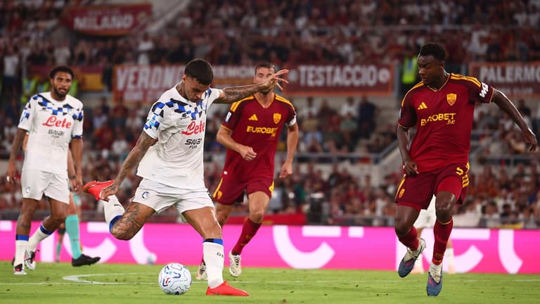 scamacca gianluca-Serie A Enilive 26-27 Roma-Atalanta-0295