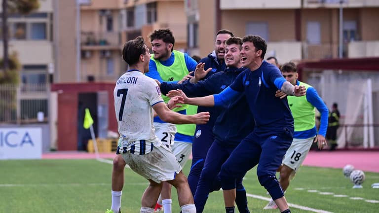 Manzoni Alberto goal 0-1 esultanza - Trapani - Atalanta U23 28-02-2026 090
