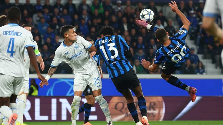 UCL League Phase MD2 Atalanta - Club Brugge krstovic nikola0032