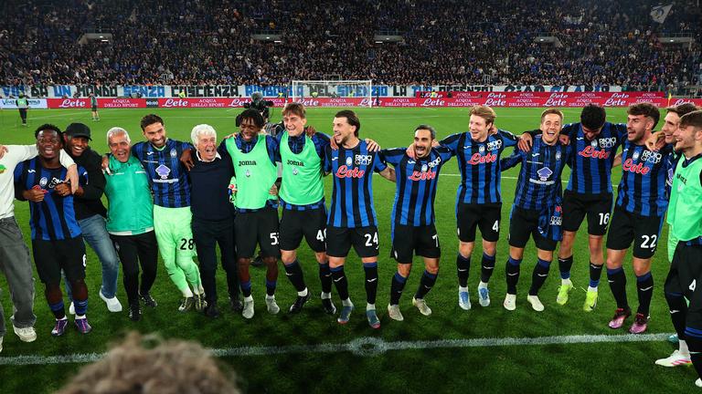 festa a fine partita-Serie A Enilive 2024-25 giornata 36 Atalanta-Roma_0162