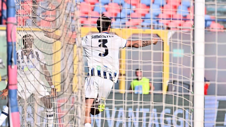 Simonetto Federico goal 1-2 esultanza - Cosenza - Atalanta U23 12-10-2025 222