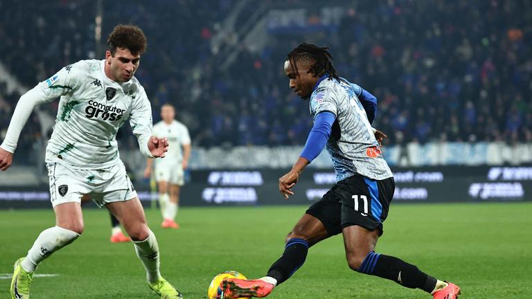 lookman ademola-Serie A Enilive 2024-25 giornata 17 Atalanta-Empoli_0043