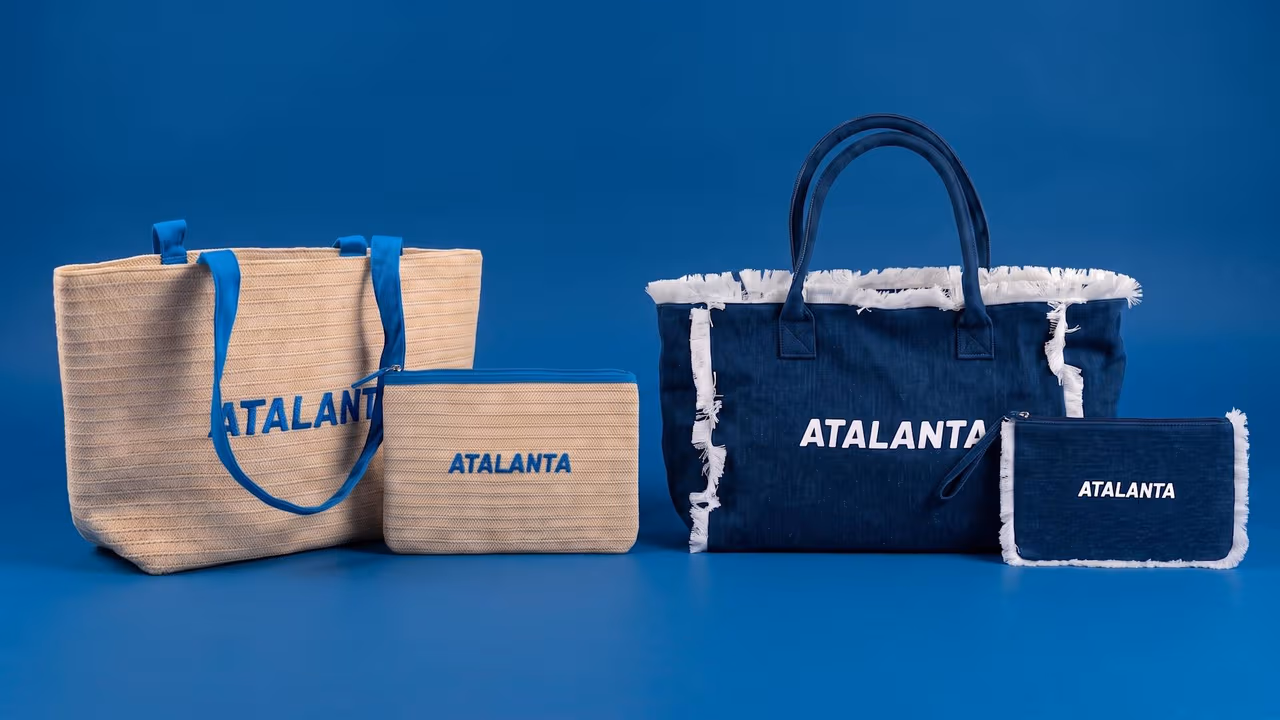 New Atalanta Accessories: Straw & Denim