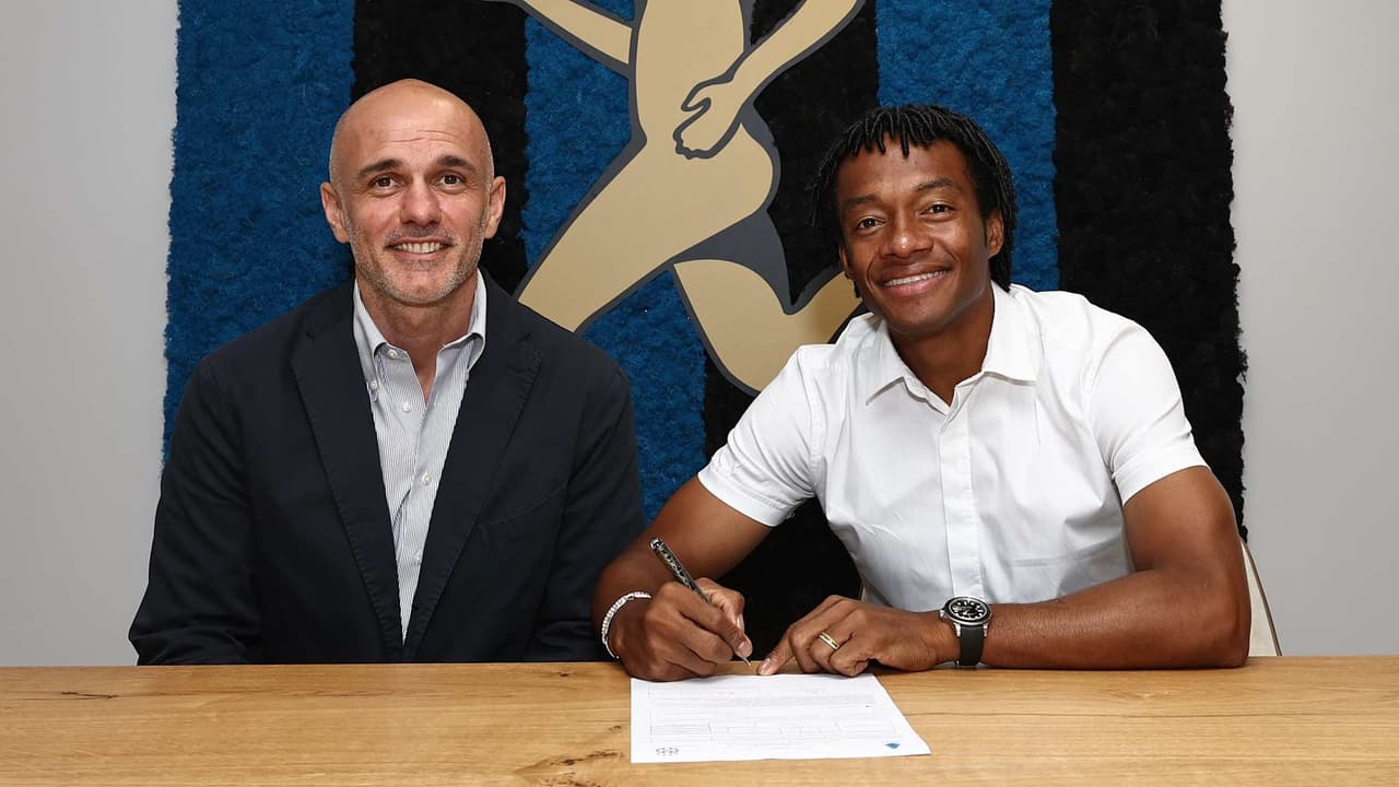 Do we hear nine?! Juan Cuadrado signs for Atalanta!