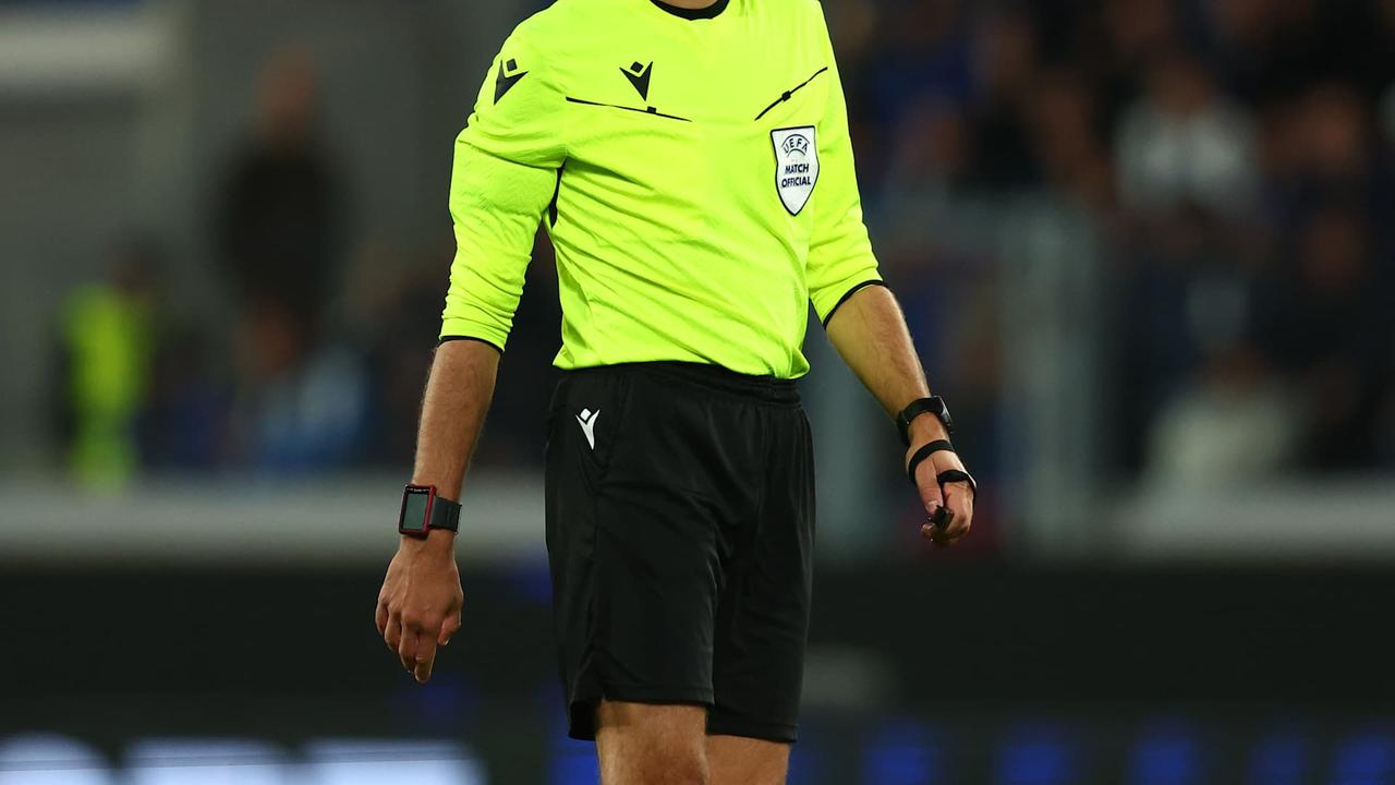 2024/25 UCL MD7 Atalanta v Sturm Graz: the referee