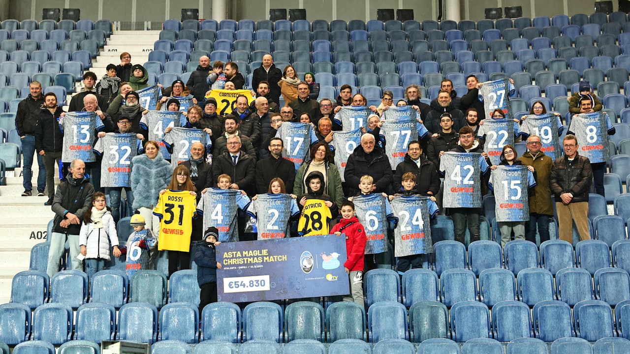 2024 Xmas Match: the handover ceremony and the philanthropic contribution