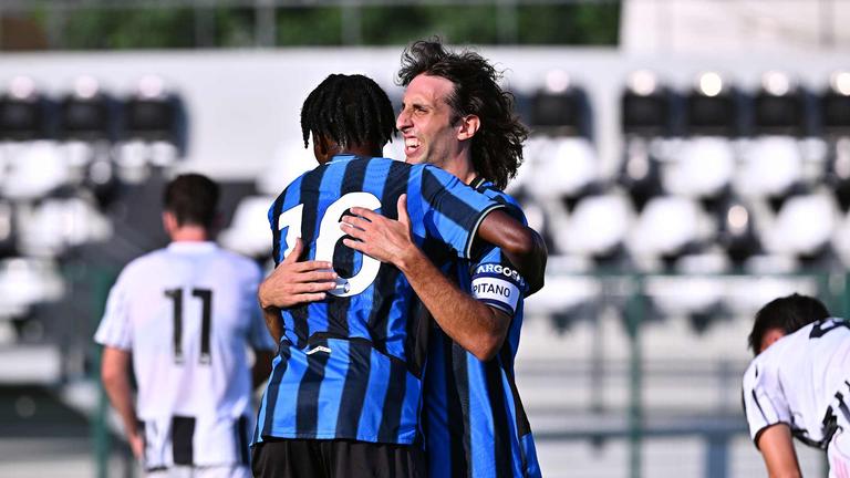 Cortinovis Alessandro goal 0-4 esultanza - Juventus Next Gen vs Atalanta U23 08-08-2025 130