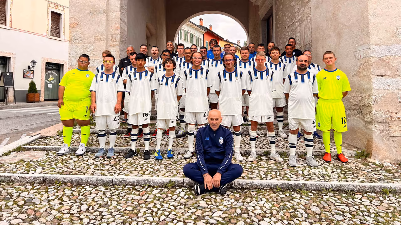 The Atalanta For Special training Camp in Brentonico
