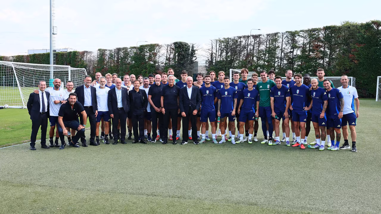 Last prep for the Azzurri at the Centro Bortolotti