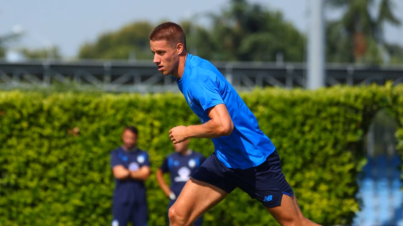 Nerazzurri's practice continued at the Centro Bortolotti