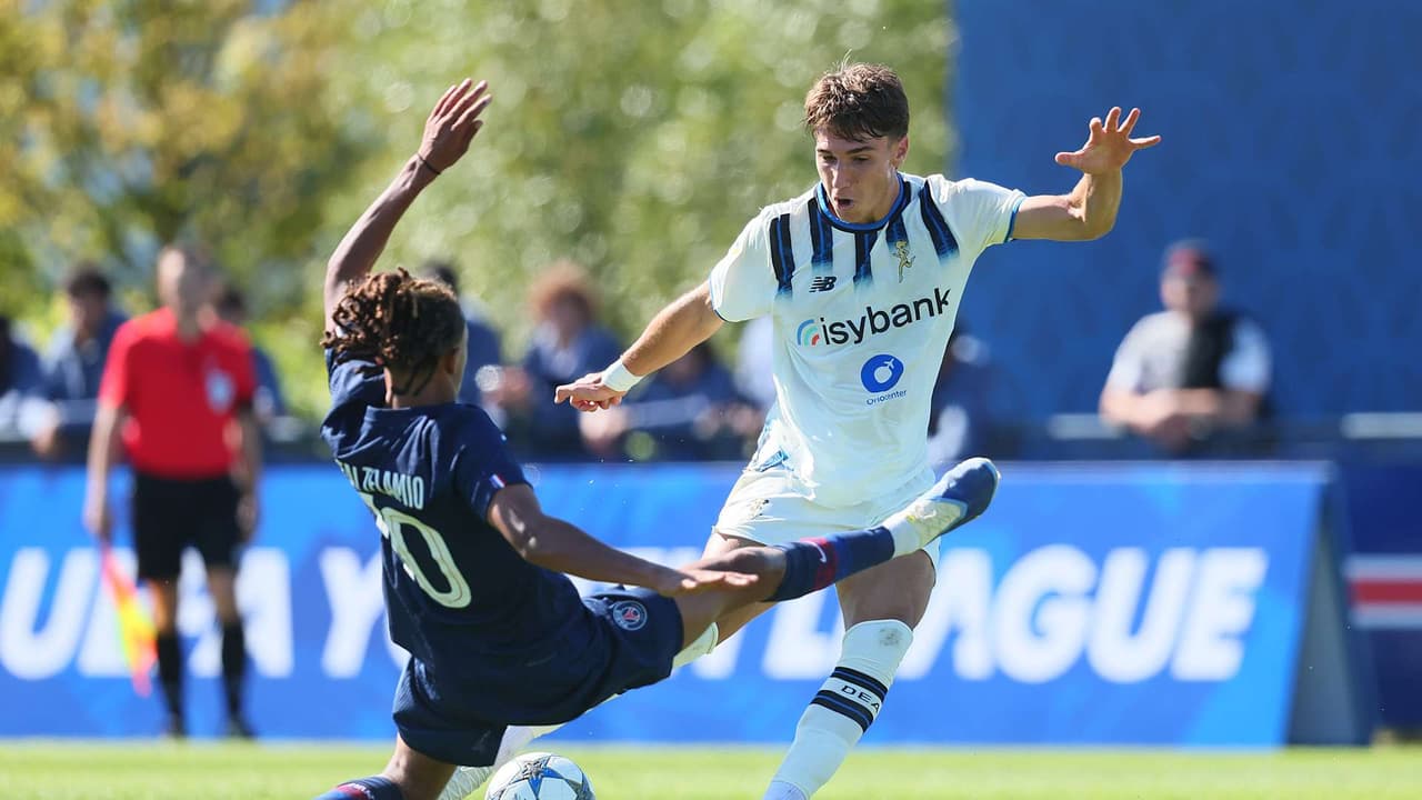 UEFA Youth League: Tuesday home tie v Club Brugge