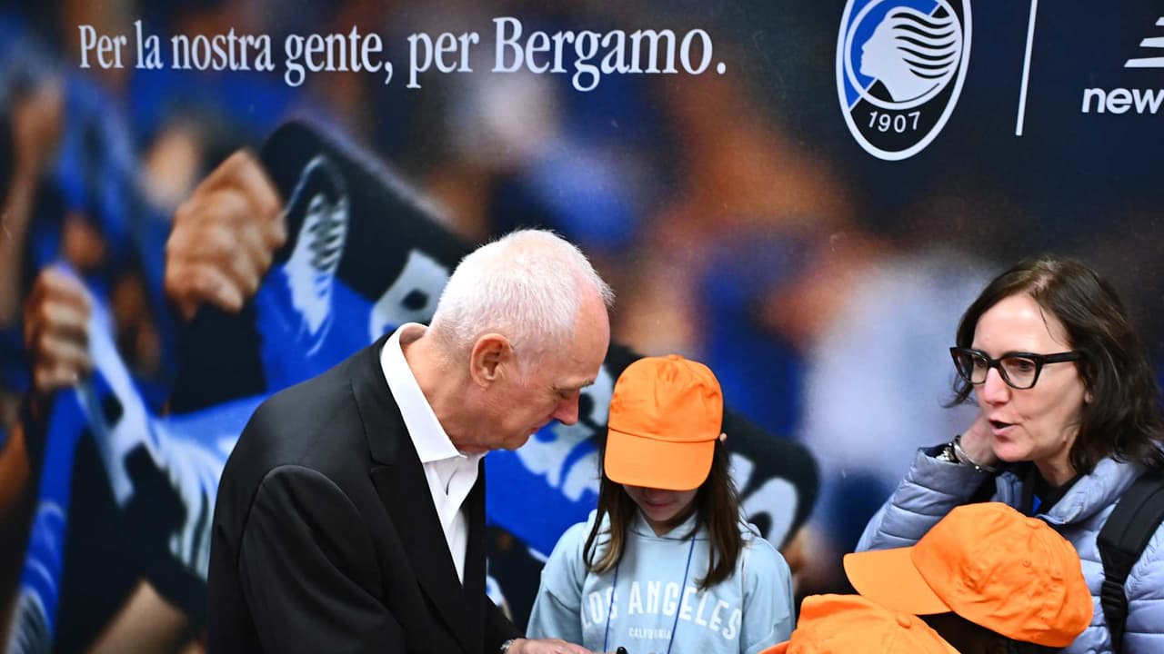 President Antonio Percassi special guest at the "La Scuola allo Stadio" Round 2