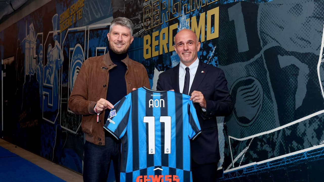 Aon confirmed as Official Supplier of Atalanta