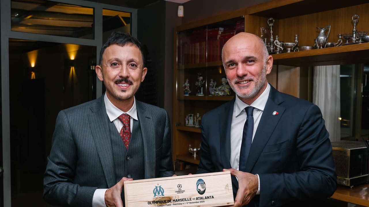 Olympique de Marseille-Atalanta, the fair-play soirée