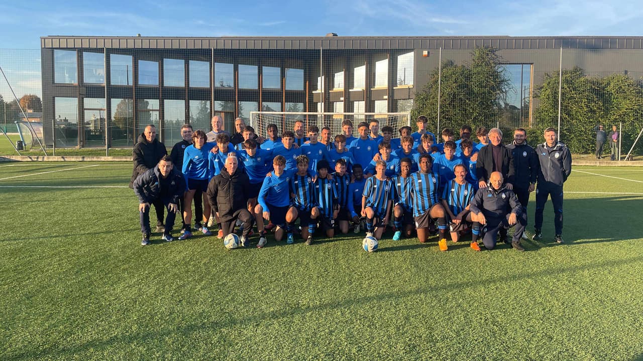 Atalanta For Special's joint training session at Zingonia