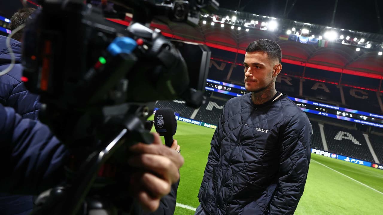 Eintracht Frankfurt-Atalanta, Gianluca Scamacca: "A physical, hard-fought game awaits us" | UCL League Phase MD5