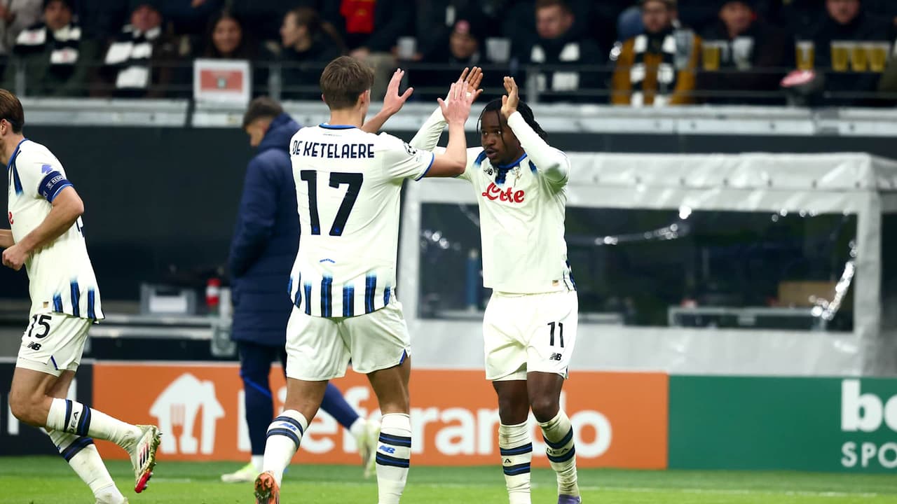 De Ketelaere & Lookman's glee after Eintracht v Atalanta | UCL League Phase MD5 | UCL League Phase MD5
