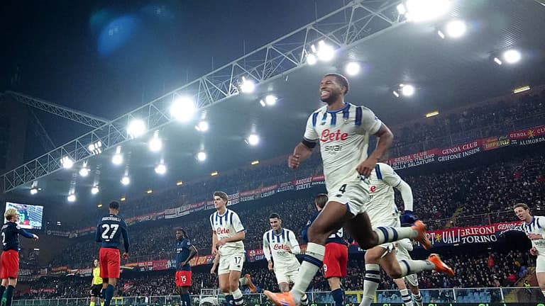 Dopo gol Isak Hien | Serie A Enilive 25-26 Genoa-Atalanta 0-1