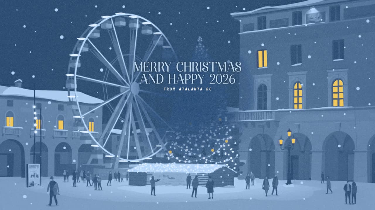 You're on my mind... Even at Christmas! Season's greetings from Atalanta