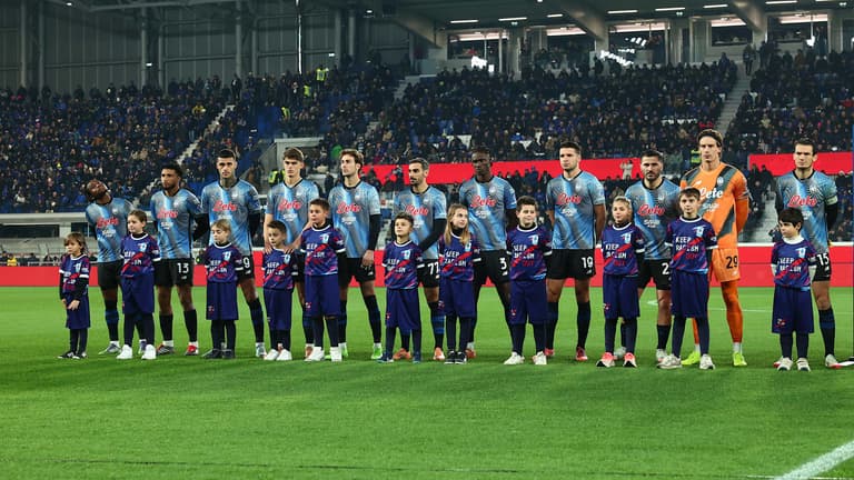Formazione Atalanta schierata a centrocampo | Christmas Match Atalanta-Cagliari | New Balasce Arena 13-12-2025