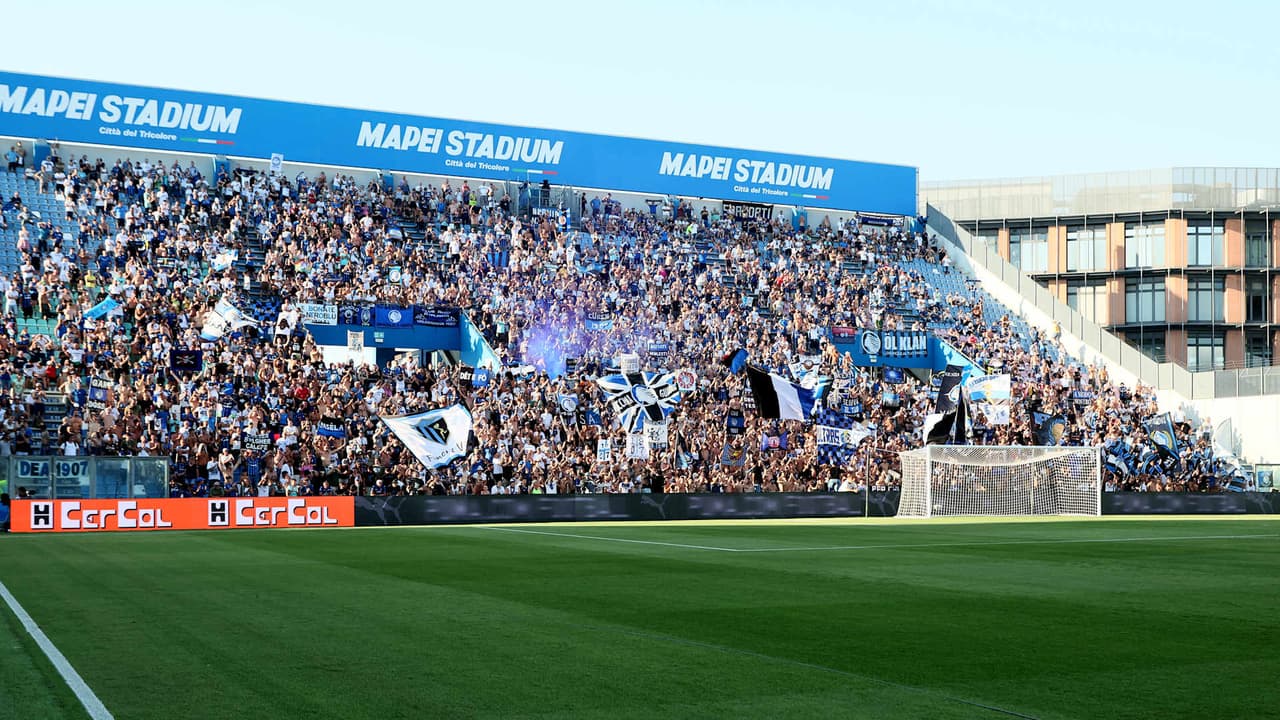Sassuolo v Atalanta: ticket info for the away end