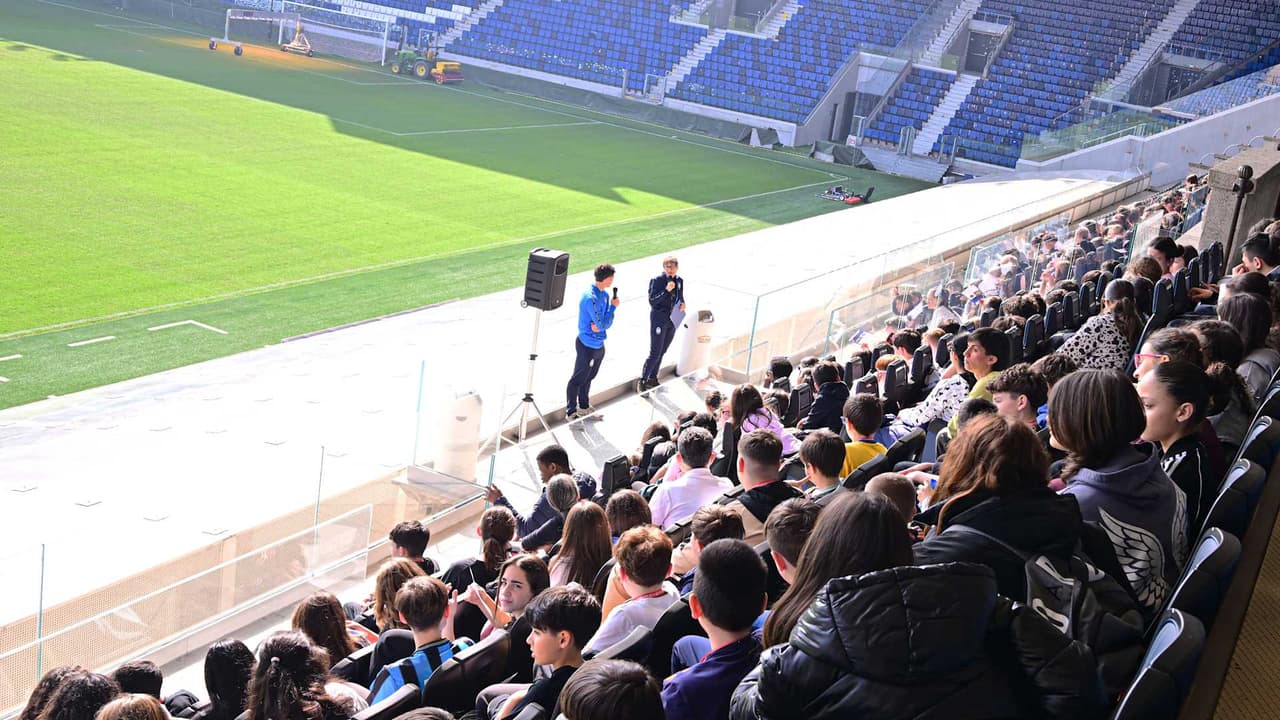 "La Scuola allo Stadio" 2025/26, round 6 at the New Balance Arena