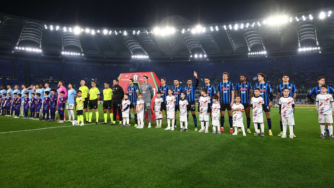 Coppa Italia Frecciarossa 2025/26: Atalanta v Lazio on 22 April