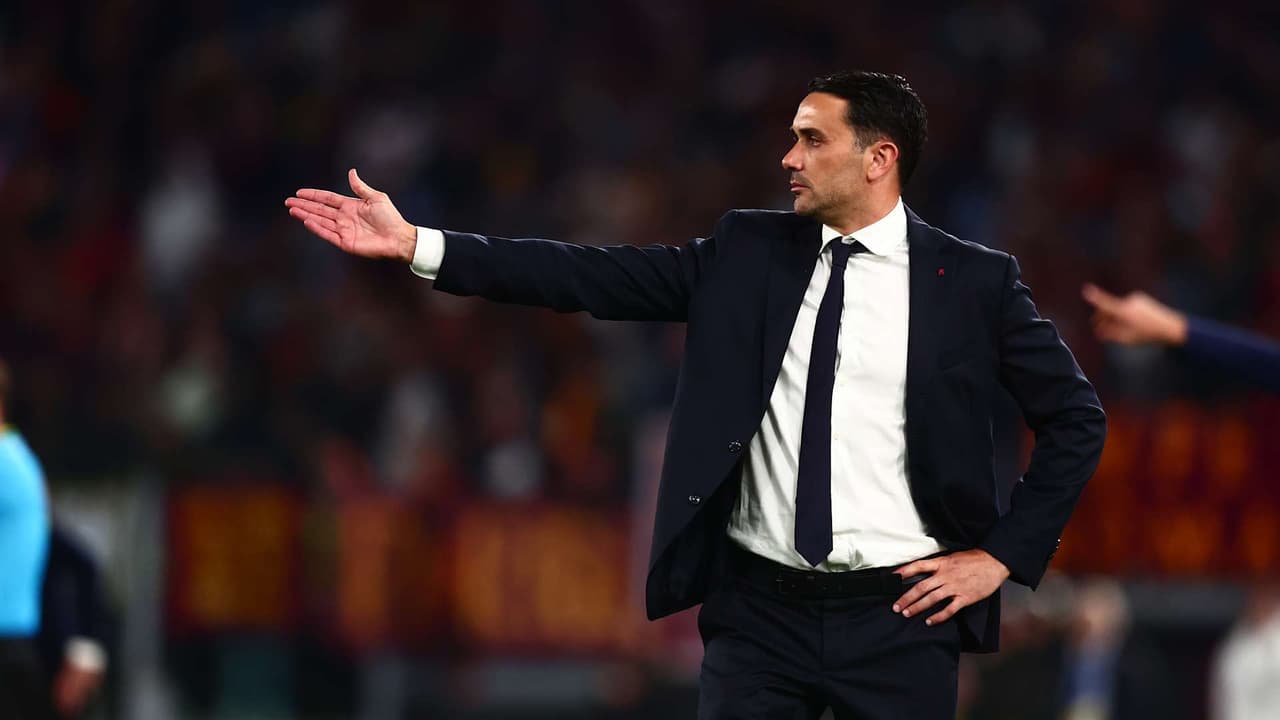 Raffaele Palladino: "It was an open and brave game” | Roma 1-1 Atalanta