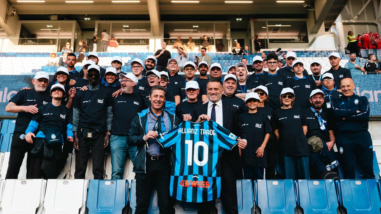 Atalanta For Special meet Allianz Trade at the New Balance Arena