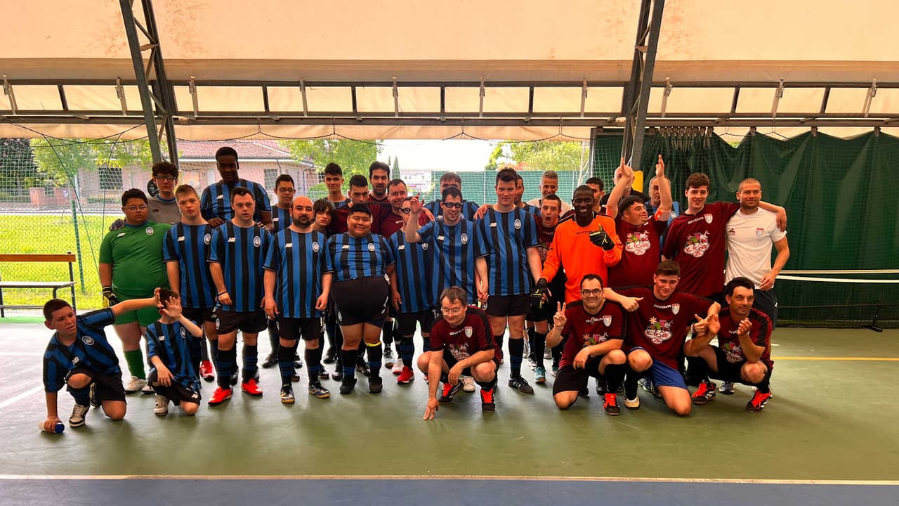 For Special, friendly match with Poggese