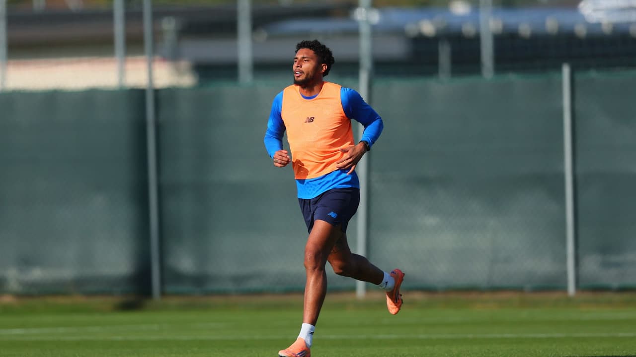 Afternoon training ahead of the final Serie A fixture
