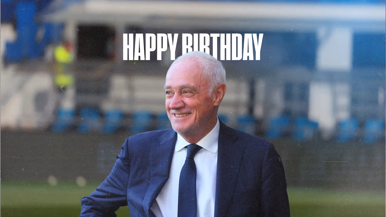 Many happy returns to President Antonio Percassi!