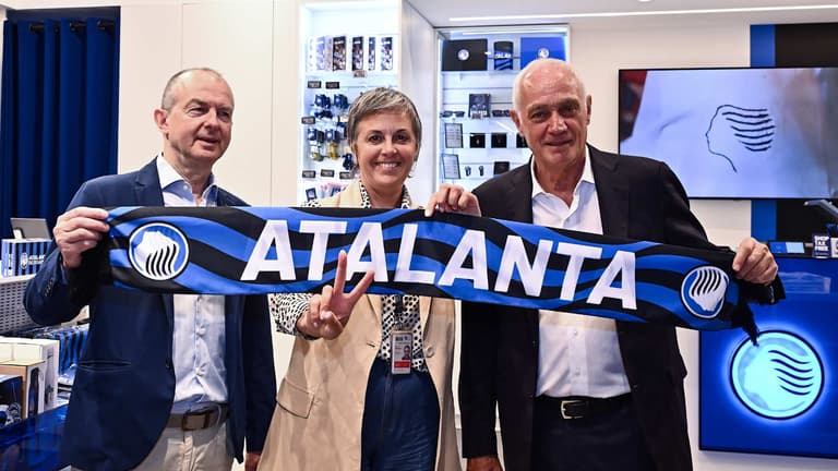 Sanga Giovanni, Corti Amelia, Percassi Antonio - Inaugurazione Atalanta Store Aeroporto BGY 08-06-2026 074