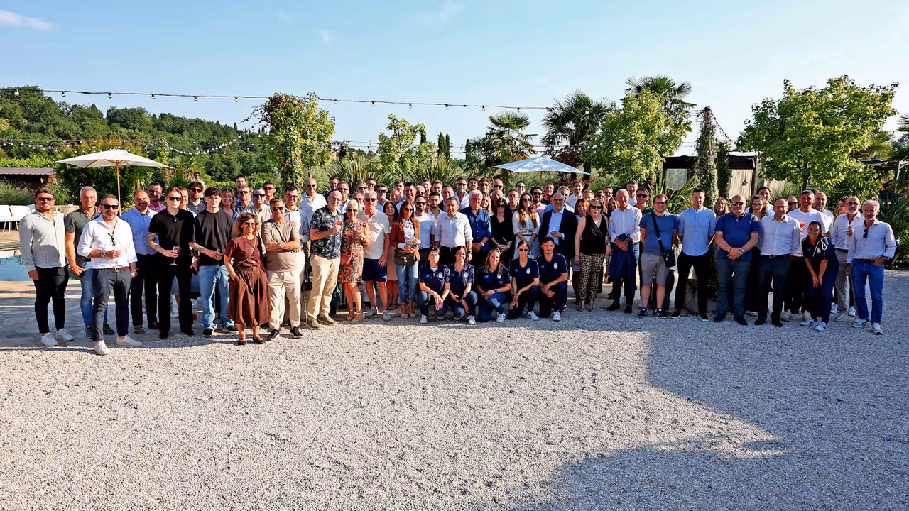 Networking at Tenuta Serradesca for the Atalanta Partners