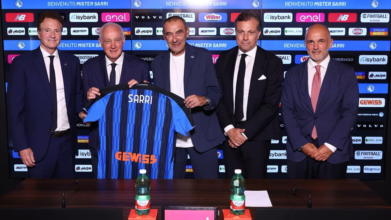 Sarri: "Atalanta Feel Like a Family, I'm here to begin an important journey"