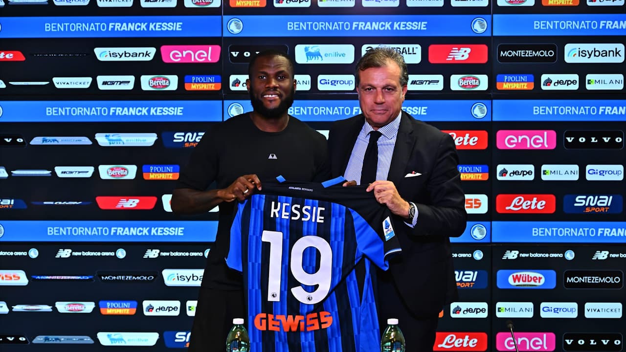 Franck Kessie's official presentation