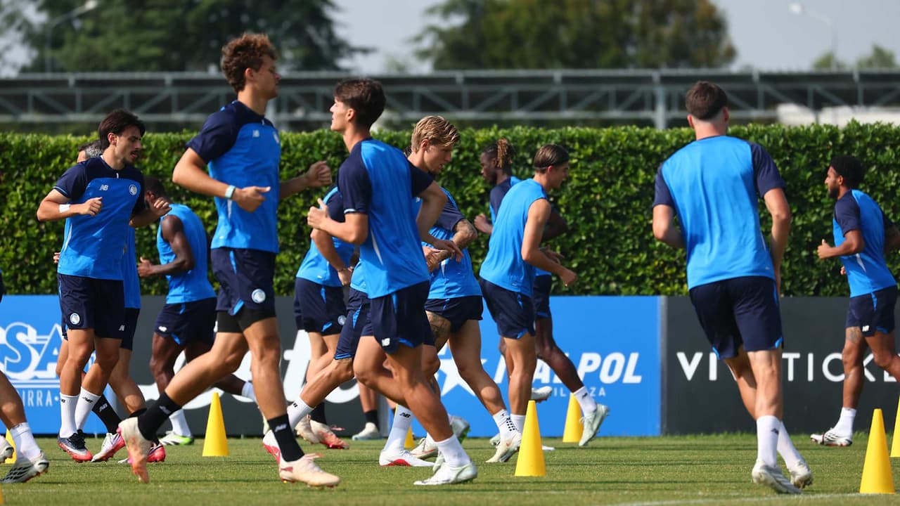 Nerazzurri at work at the Centro Bortolotti ahead of Cagliari game