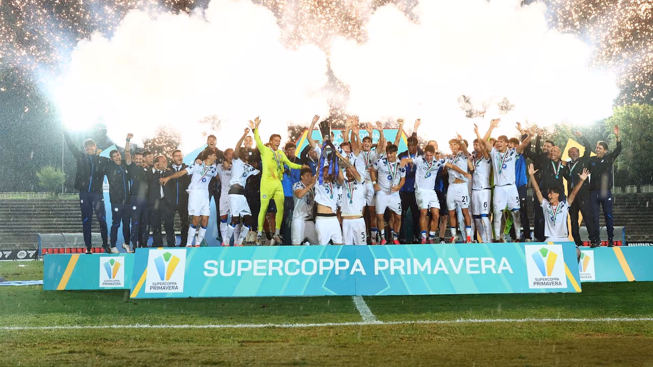 Primavera lift the Super Cup after 4-3 win over Fiorentina