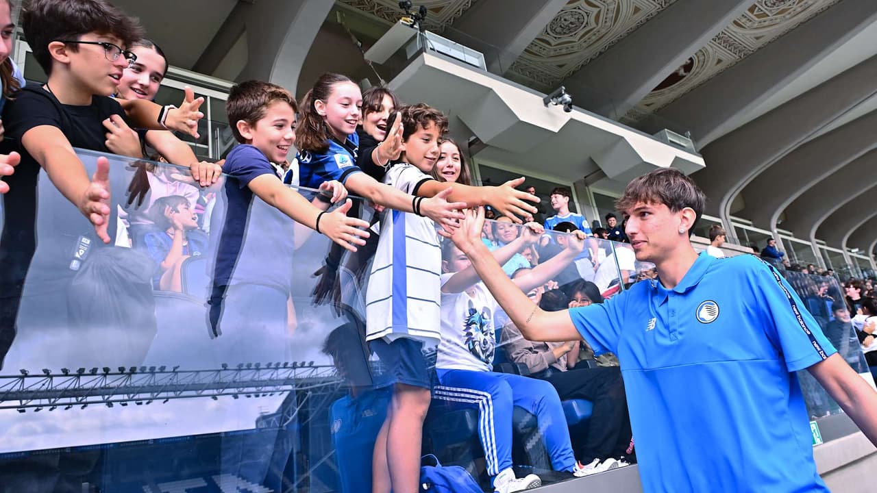 The first “La Scuola allo Stadio” event of the season at the New Balance Arena