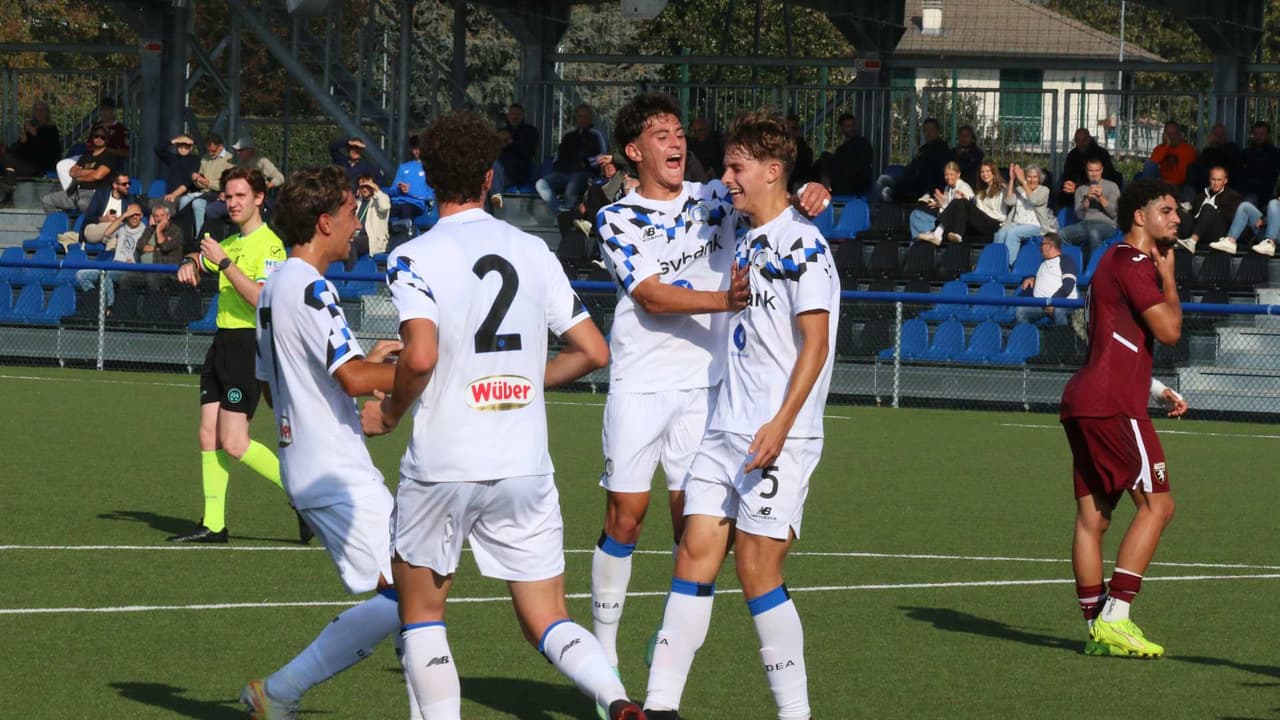 U18s cruise to 6-2 win over Torino in late fixture