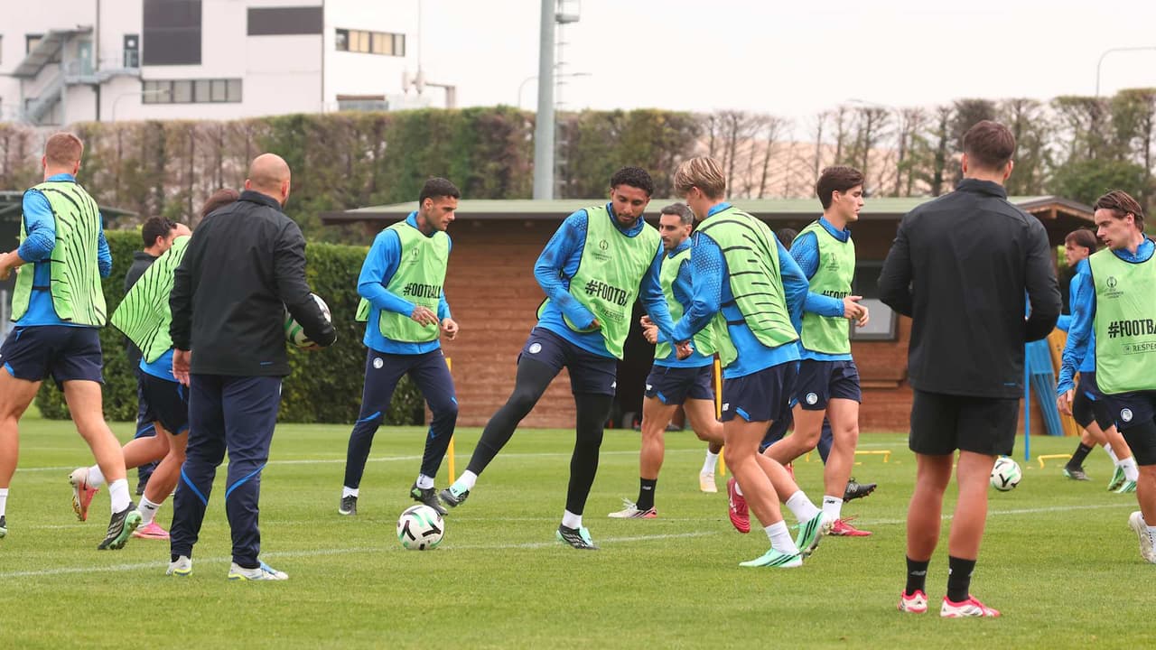 Ajax v Atalanta, the matchday eve training session | UECL League Phase MD2