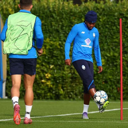 lookman ademola-UCL League Phase MD3 Training1672