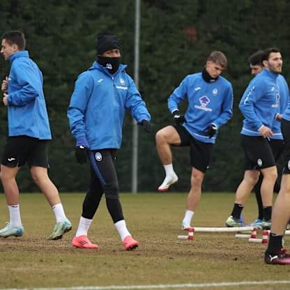 lookman ademola-during MD-1 UCL training Atalanta vs Sturm Graz_0028