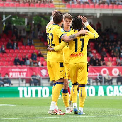 lookman ademola retegui e de ketelaere-Serie A Enilive 2024-25 giornata 35 Monza-Atalanta_0036