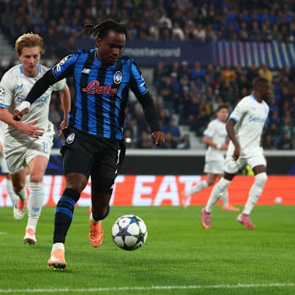 UCL League Phase MD2 Atalanta - Club Brugge lookman ademola0029